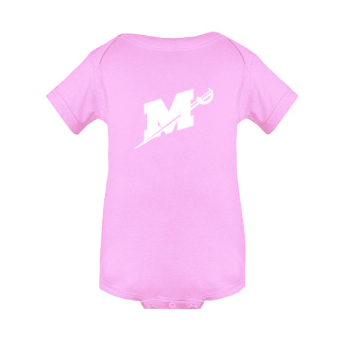  Light Pink Infant Onesie - Official Logo