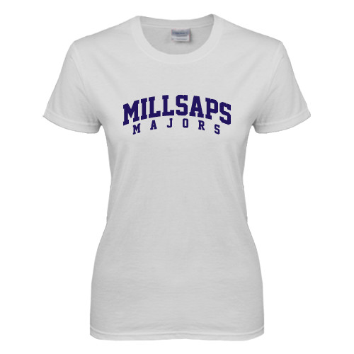Main Image for  Womens White Short Sleeve Tee
