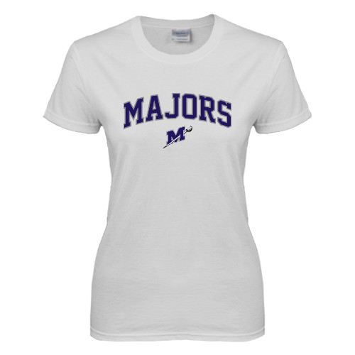Main Image for  Womens White Short Sleeve Tee