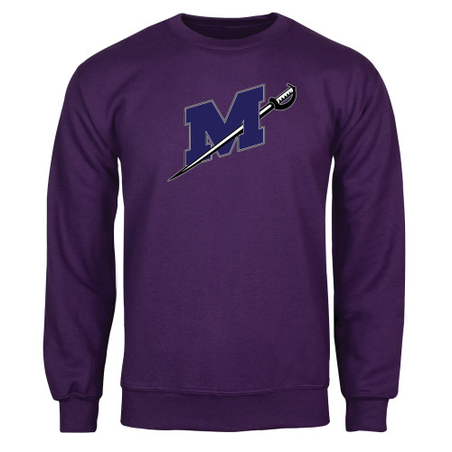  Purple Fleece Crew - Official Logo