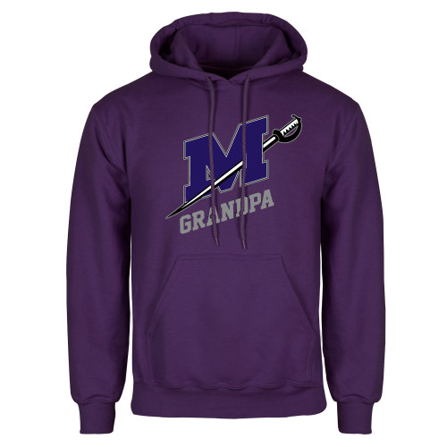  Purple Fleece Hoodie - Grandpa