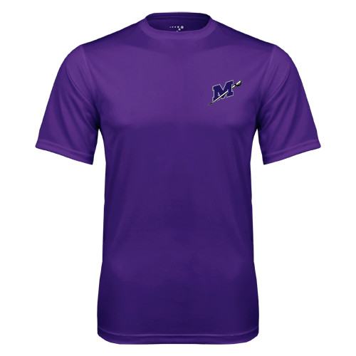  Purple Performance Tee - Official Logo