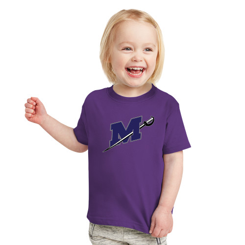  Toddler Purple T Shirt - Official Logo