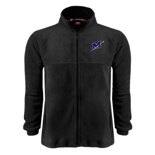  Black Fleece Full Zip Jacket - Official Logo