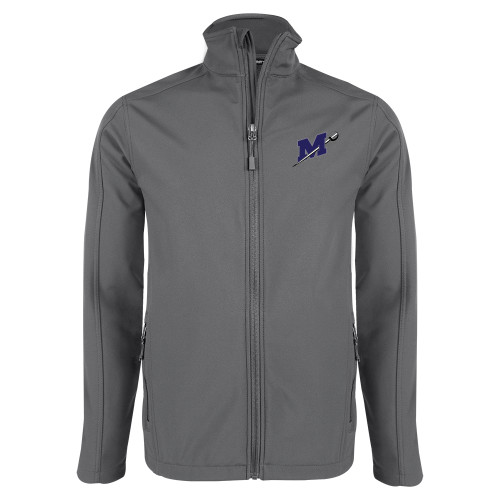  Charcoal Softshell Jacket - Official Logo