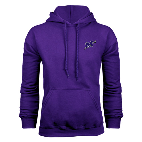  Purple Fleece Hoodie - Official Logo