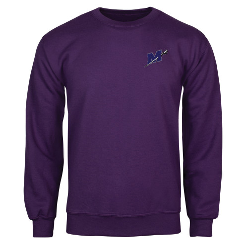  Purple Fleece Crew - Official Logo