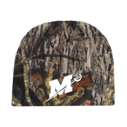 Mossy Oak Camo Fleece Beanie - Official Logo