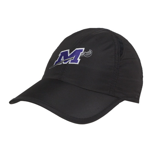  Womens Black Performance Cap - Official Logo
