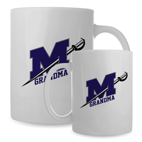  Full Color White Mug 15oz - Grandma