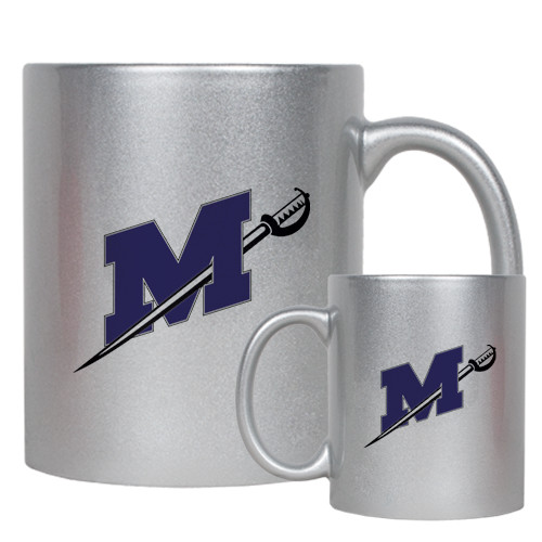  Full Color Silver Metallic Mug 11oz - Official Logo