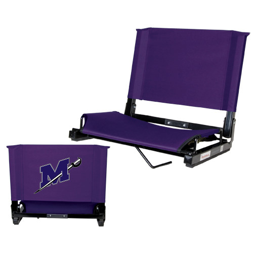  Stadium Chair Purple - Official Logo
