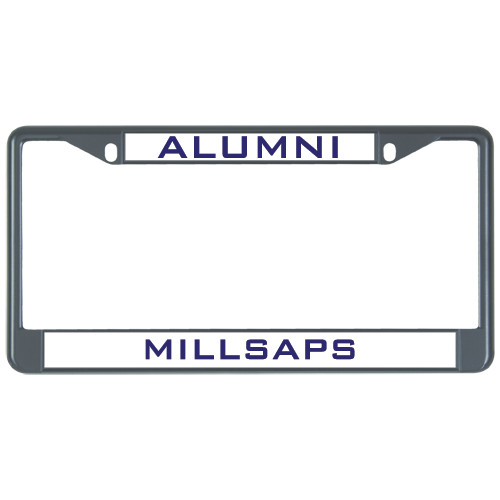  Alumni Metal License Plate Frame in Black - Alumni