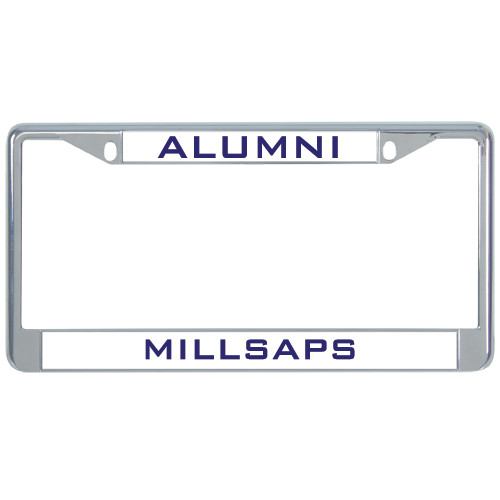  Alumni Metal License Plate Frame in Chrome - Alumni