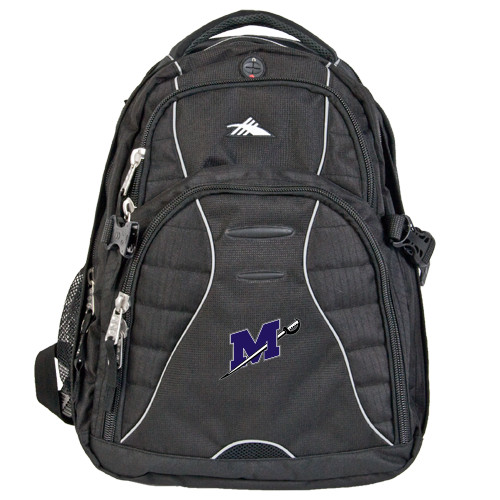  High Sierra Black Swerve Computer Backpack - Official Logo