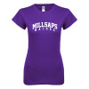 Thumbnail image for  Next Level Womens Purple Boyfriend Tee
