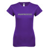 Thumbnail image for  Next Level Womens Purple Boyfriend Tee