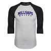 Thumbnail image for  White/Black Raglan Baseball T Shirt