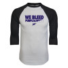 Thumbnail image for  White/Black Raglan Baseball T Shirt