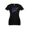 Thumbnail image for  Next Level Girls Black Fashion Fit T Shirt