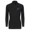 Thumbnail image for  Syntrel Womens Black Interlock 1/4 Zip