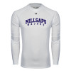 Thumbnail image for  Under Armour White Long Sleeve Tech Tee