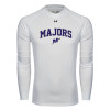 Thumbnail image for  Under Armour White Long Sleeve Tech Tee