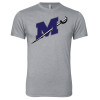 Thumbnail image for  Next Level Heather Grey Triblend Tee