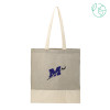 Thumbnail image for  Split Recycled Grey Cotton Twill Convention Tote