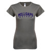 Thumbnail image for  Next Level Womens Charcoal Boyfriend Tee