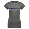 Thumbnail image for  Next Level Womens Charcoal Boyfriend Tee