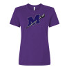 Thumbnail image for  Bella + Canvas Womens Purple Relaxed Cotton T Shirt