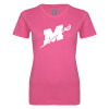 Thumbnail image for  Next Level Womens Fuchsia Boyfriend Tee