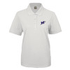 Thumbnail image for  Womens Silk Touch White Pique Polo