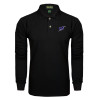 Thumbnail image for  Black Long Sleeve Polo