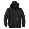 Thumbnail image for  Carhartt Black Rain Defender Paxton Hooded Zip Sweatshirt