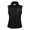 Thumbnail image for  Womens Black Fleece Full Zip Vest