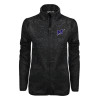Thumbnail image for  Womens Black Heather Fleece Jacket