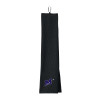 Thumbnail image for  Black Waffle Microfiber Golf Towel