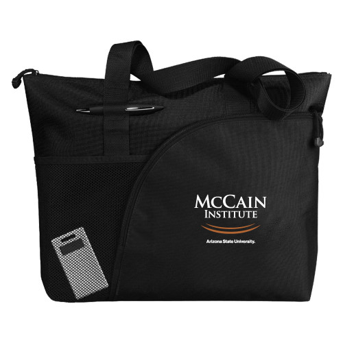 McCain Institute Excel Black Sport Utility Tote