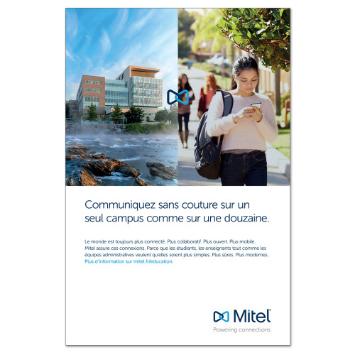 Mitel 24 x 36 Poster Mounted to Foam Core