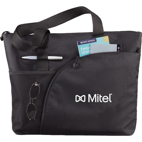 Mitel Excel Black Sport Utility Tote