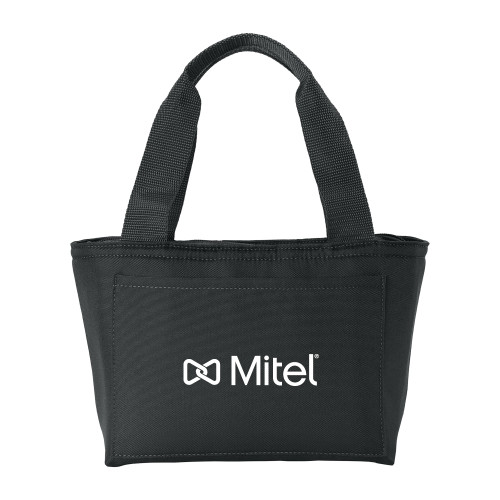  Insulated Black Lunch Tote - Plus