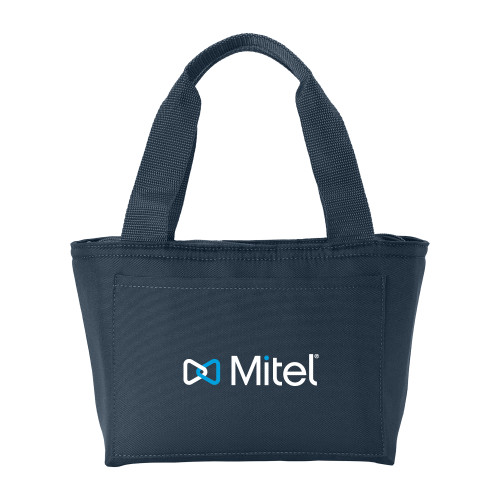  Insulated Navy Lunch Tote - Plus
