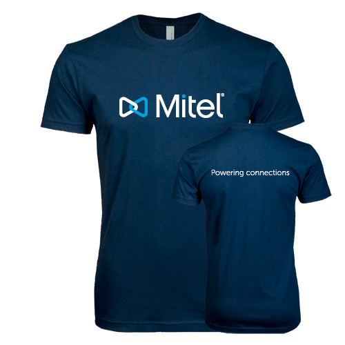 Mitel Next Level Navy SoftStyle T Shi