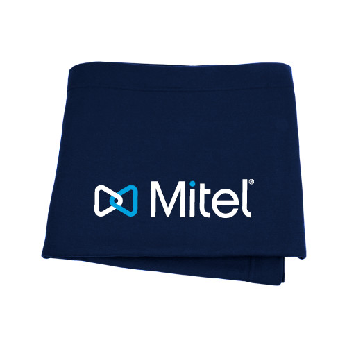 Mitel Navy Sweatshirt Blanket