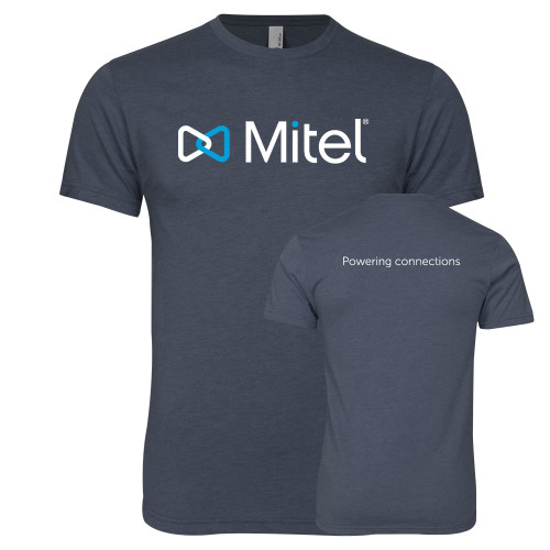 Mitel Next Level Navy Triblend T