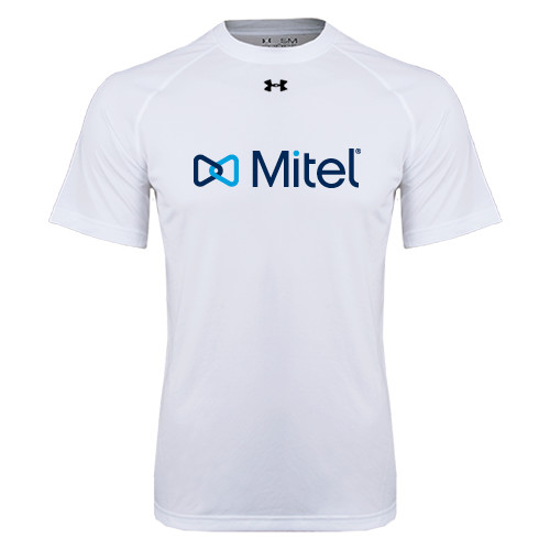 Mitel Under Armour White Tech T