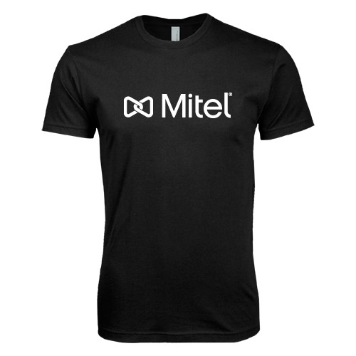 Mitel Next Level Black SoftStyle T Shi