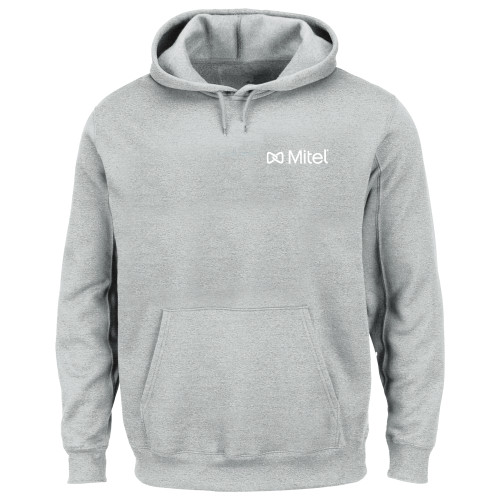 Extended Heather Grey Hoodie-Plus